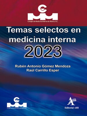 cover image of Temas selectos en medicina interna 2023